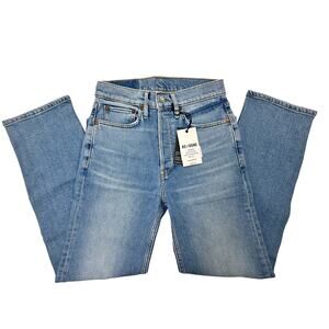 RE/DONE High-Rise Straight Leg Jeans Size: US 26 Brand New